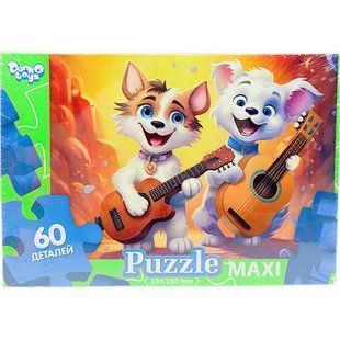 Детский пазл Макси 60 эл. с.10 "Музыканты" Danko Toys Mx60-10-15