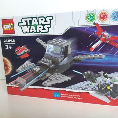 Конструктор COGO Звёздные войны Star Wars 80005 Кого 242 детали 3D детский развивающий для мальчиков