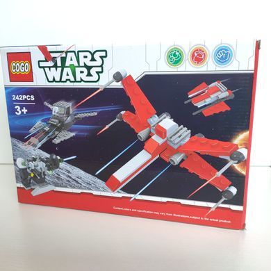 Конструктор COGO Звёздные войны Star Wars 80005 Кого 242 детали 3D детский развивающий для мальчиков
