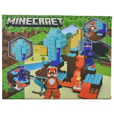 Конструктор Блоковий світ Minecraet з магнітними блоками (258 дет.) 4403