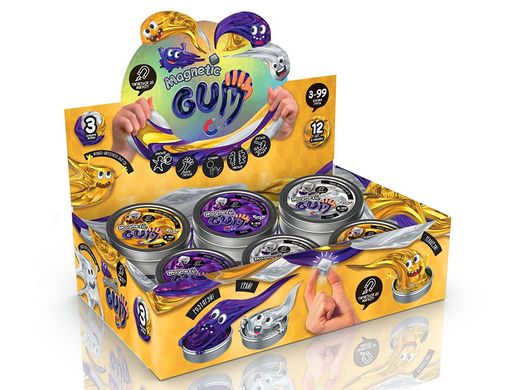 Жвачка для рук Magnetic Gum Danko Toys MgGUM-01-01U притягивается в магниту антистресс игрушка для детей