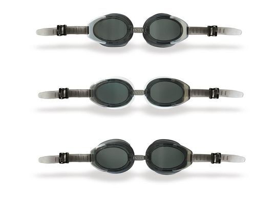 Окуляри для плавання Intex 55685, від 14 років, обхват голови &asymp; 52-65 см, басейн море вода, для дітей літо, дорослі