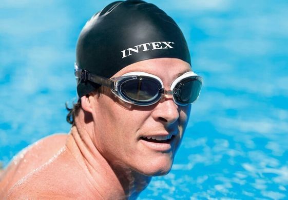 Окуляри для плавання Intex 55685, від 14 років, обхват голови &asymp; 52-65 см, басейн море вода, для дітей літо, дорослі