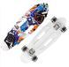 Скейт із ручкою Penny Board 889 світяться колеса Пенні борд 26&rdquo; пластиковий дитячий скейтборд для дітей підлітків