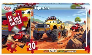 Дитячі м'які пазли "Supercars" 20 ел. с.10 Danko Toys S20-10-10