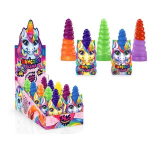 В'язка маса Unicorn Slime UNS-02-01U, Danko Toys, зростаючий слайм, лизун антистрес, іграшка для дітей