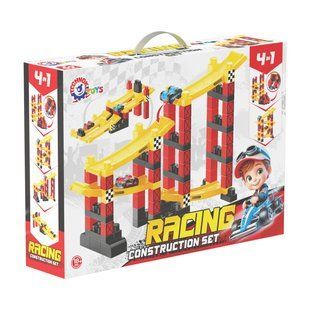 Іграшка дитяча Конструктор Racing ТехноК (трек, 69 дет.) 1959