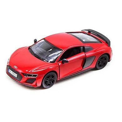 Дитяча колекційна машинка Kinsmart Audi R8 Coupe KT5422W металева інерційна відчиняються двері іграшка