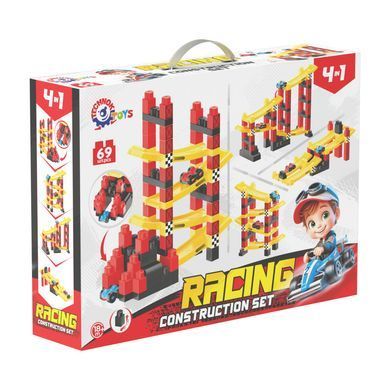 Іграшка дитяча Конструктор Racing ТехноК (трек, 69 дет.) 1959