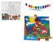 Розмальовка за номерами Coloring by numbers 31х31 см Danko Toys CBN-01-01,02,03,04...10