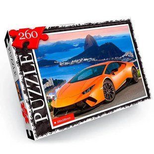 Класичний дитячий пазл "Lamborghini" 260 ел. с.13 Danko Toys C260-13-15