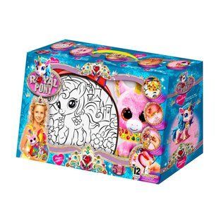 Креативна творчість Royal Pony Сумка розмальовка Danko Toys RP-01-08U