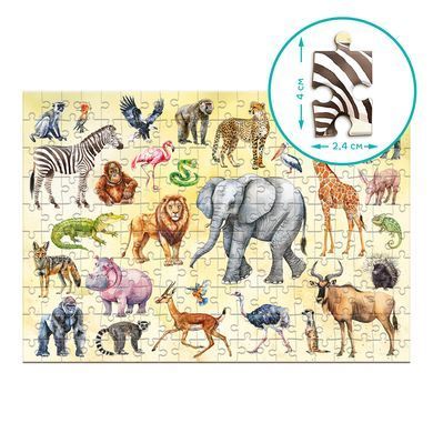 Монтессори пазл Животные Сафари Dodo (200 дет.) 300637