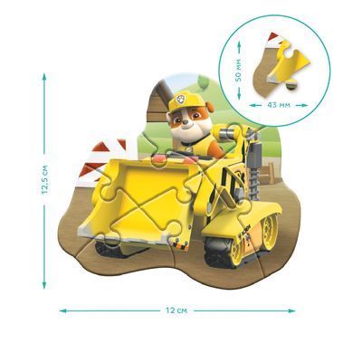 Дитячі пазли Paw Patrol Готові до дії 4-6-8 елементів Dodo 200535