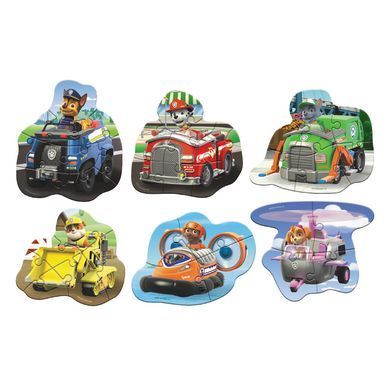 Дитячі пазли Paw Patrol Готові до дії 4-6-8 елементів Dodo 200535
