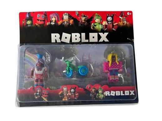 Герои Roblox (набор 2 игровых фигурки, велосипед) A 24381