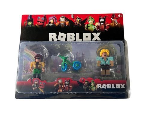 Герои Roblox (набор 2 игровых фигурки, велосипед) A 24381