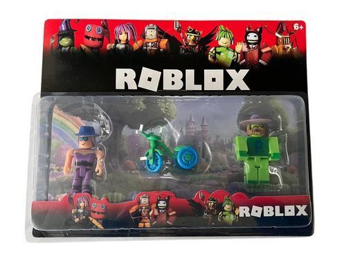 Герои Roblox (набор 2 игровых фигурки, велосипед) A 24381