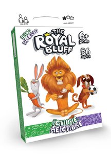 Розвиваюча настільна гра The Royal Bluff їстівне-їстівне Danko Toys RBL-02-01U для всієї родини дорослих дітей компаній