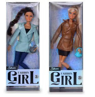 Шарнирная кукла модница Fashion Girl в коробке (29 см) LY801-B