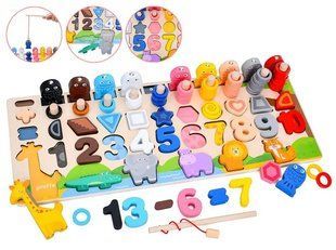 Деревянная игрушка Многофункциональная доска Tree Toys MD 0820