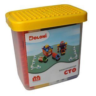 Конструктор СТО Doloni в пластиковому боксі 013888/38