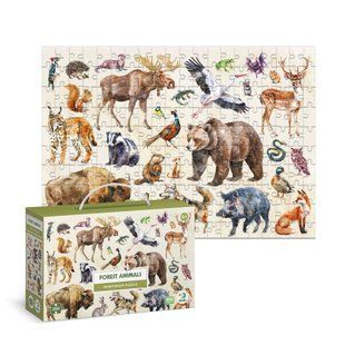 Монтессорі пазл Лісові тварини Dodo (200 дет.) 300638