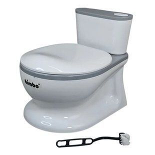 Дитячий горщик стільчик з м'яким сидінням (унітаз, звук) Bimbo 2219-50