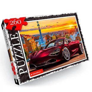 Класичний дитячий пазл "Захід сонця" 260 ел. с.13 Danko Toys C260-13-16