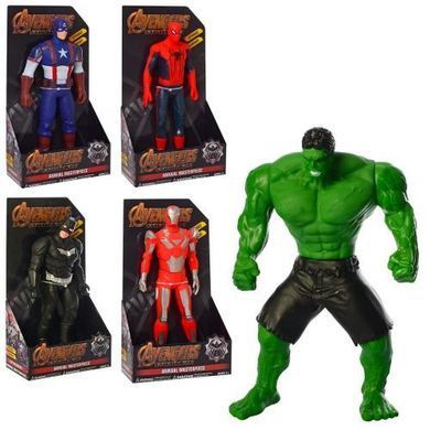 Фигурки героев Marvel Мстители Avengers 9806 детские подвижные звук свет 33 см игрушки для детей супергерои