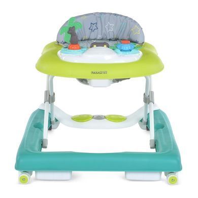 Детские ходунки 3 в 1 El Camino Paradise ME 1103 Tropical Green