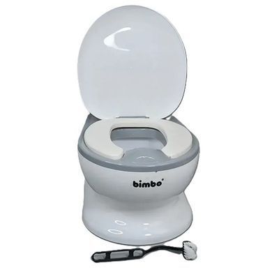 Детский горшок-стульчик с мягким сиденьем (унитаз, звук) Bimbo 2219-50