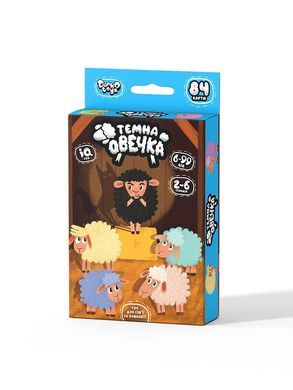 Настольная игра Темная овечка Danko Toys ТО-01-01U 84 карточки развивающая логическая для всей семьи взрослых