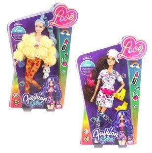 Шарнирная кукла модница Fashion Girl в коробке (29 см) LY804-B/C