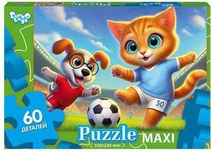 Дитячий пазл Максі 60 ел. с.11 "Футболісти" Danko Toys Mx60-11-03