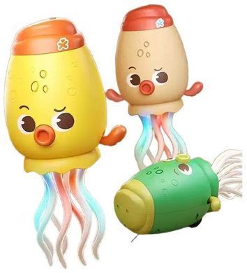 Музыкальная игра Танцующий осьминог (кальмар 20 см, на аккумуляторе) WQ 143