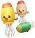 Музыкальная игра Танцующий осьминог (кальмар 20 см, на аккумуляторе) WQ 143