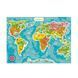 Детский пазл Карта мира (World Map, 100 эл.) Dodo 300704