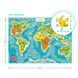Детский пазл Карта мира (World Map, 100 эл.) Dodo 300704