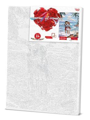 Картина за номерами PAINTING BY NUMBERS економ (30*40 см) Danko Toys KpNe-03-01