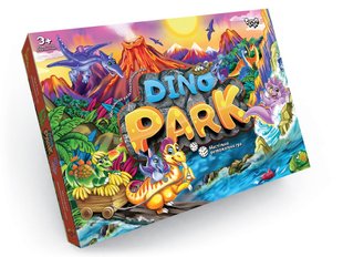 Настольная игра Dino Park Danko Toys DTG95 парк динозавров поле кубик фишки приключения для детей семьи