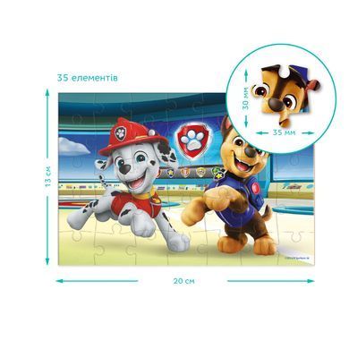 Пазл-міні Paw Patrol. Маршал та Гонщик Dodo (35 дет.) 200691