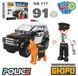 Конструктор Police/Поліція (машинка, песик, фігурка, 91 дет.) KB 117
