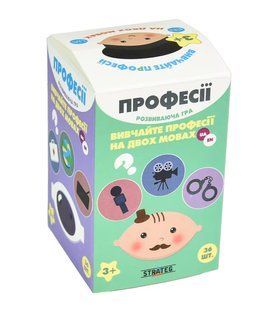 Настольная развивающая игра Профессии Strateg 30773