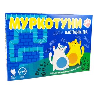 Настольная игра Муркотуны 30246 Strateg, УКР, детская развлекательная игра для всей семьи