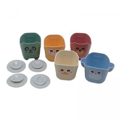 Набор для ванной игрушка пирамидка Животные 617-85