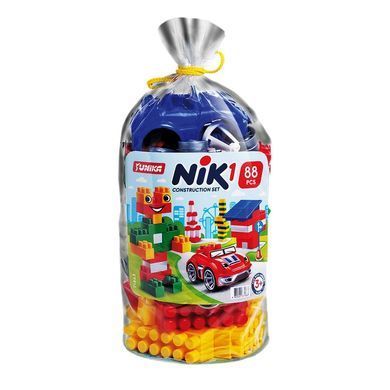 Детский пластиковый конструктор NIK-1 (88 дет) Юника 71863