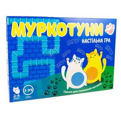 Настольная игра Муркотуны 30246 Strateg, УКР, детская развлекательная игра для всей семьи