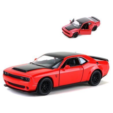 Модель легкова Kinsmart Dodge Challenger SRT-DEMON 2023 5'' (відкрив. двері) KT5461W