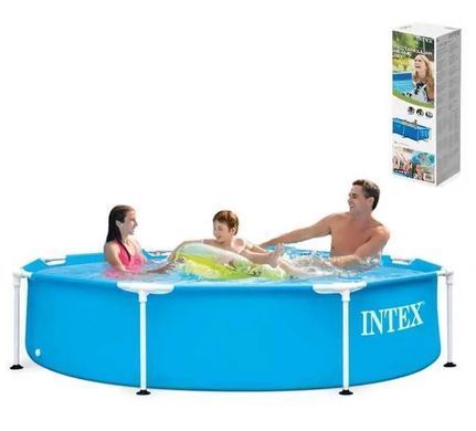 Большой каркасный бассейн (244*51 см, 1828 л) Intex 28205